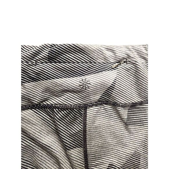 Athleta Zip Pocket 7/8 legging gray/black Size small poly/lycra - Picture 2 of 13